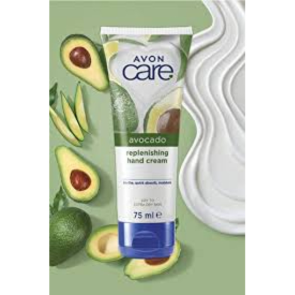 Avon Care Avocado Replenishing Avokado Yağı İçeren El Kremi 75 ml