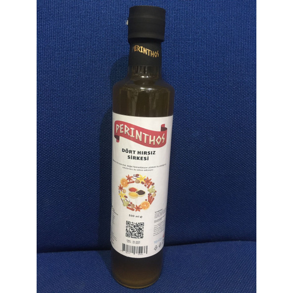 Perinthos Neşe Natural Doğal Dört Hırsız Sirkesi 15 Bitkisel Karışım 500 ML