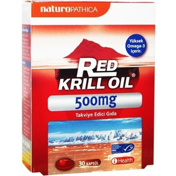 Naturo Pathica Red Krill Oil Besin Takviyesi