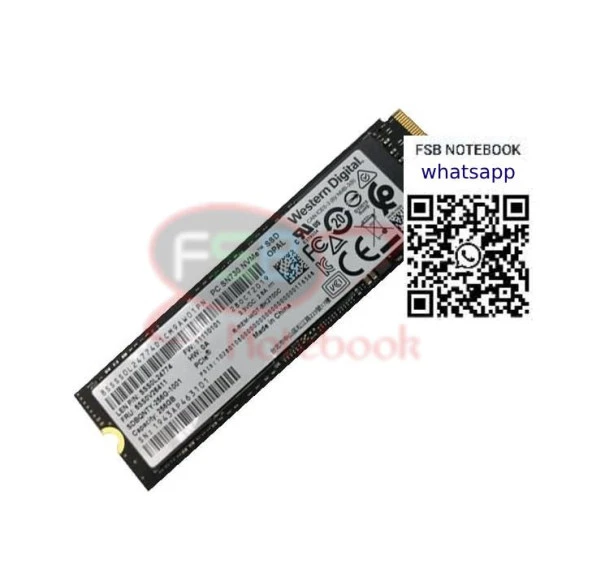 WESTREN DİGİTAL 256 GB NVME SSD HARDDİSK 2.EL