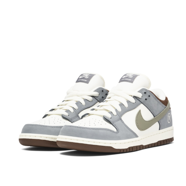 Nike SB Dunk Low x Yuto Horigome Grey White - Resim 5
