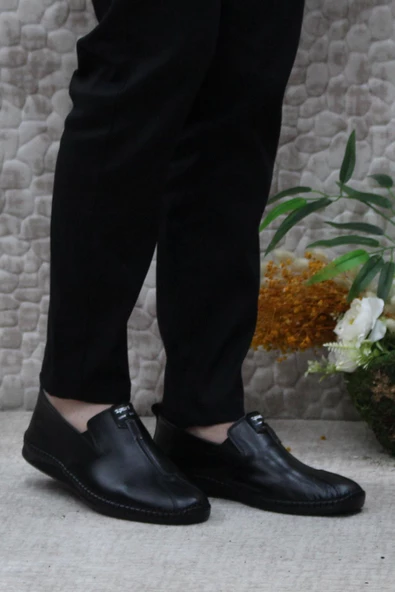 Mehmet Mete 42060 Bordolli Çok Yumuşak İç Ve Dış Hakiki Deri Erkek Ayakkabı - Resim 2