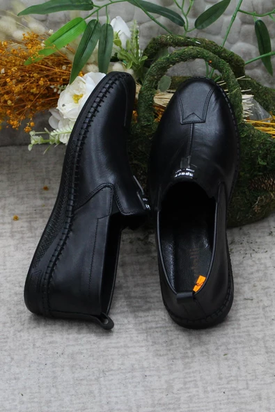 Mehmet Mete 42060 Bordolli Çok Yumuşak İç Ve Dış Hakiki Deri Erkek Ayakkabı - Resim 6