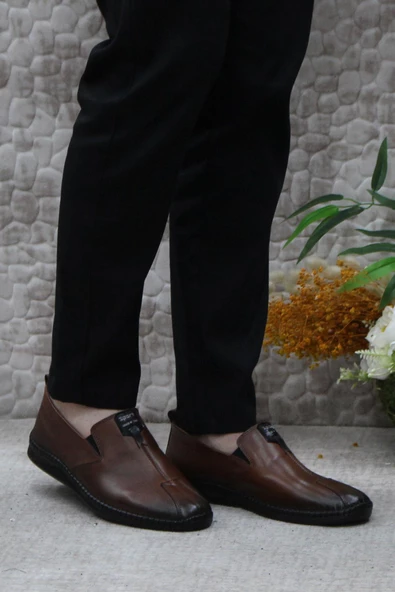 Mehmet Mete 42060 Bordolli Çok Yumuşak İç Ve Dış Hakiki Deri Erkek Ayakkabı - Resim 8