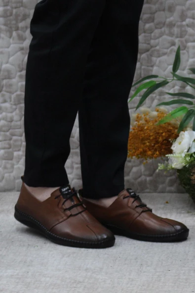 Mehmet Mete 42070 Çok Yumuşak Hafif İç Ve Dış Hakiki Deri Erkek Ayakkabı - Resim 8