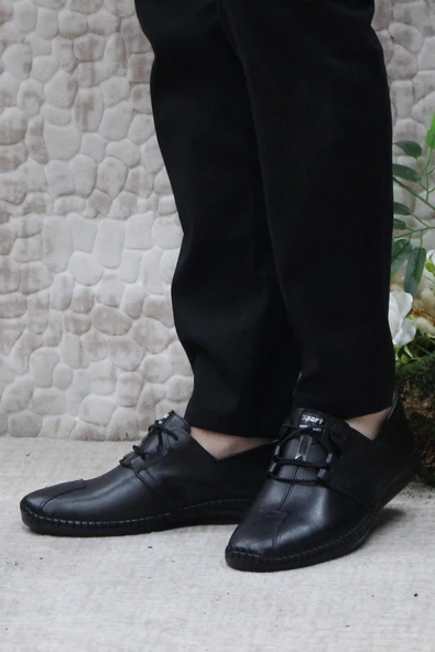 Mehmet Mete 42070 Çok Yumuşak Hafif İç Ve Dış Hakiki Deri Erkek Ayakkabı - Resim 3