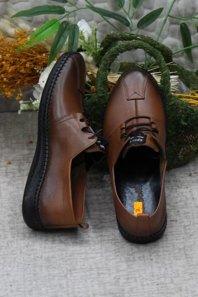 Mehmet Mete 42070 Çok Yumuşak Hafif İç Ve Dış Hakiki Deri Erkek Ayakkabı - Resim 12