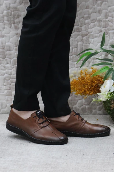 Mehmet Mete 42070 Çok Yumuşak Hafif İç Ve Dış Hakiki Deri Erkek Ayakkabı - Resim 7