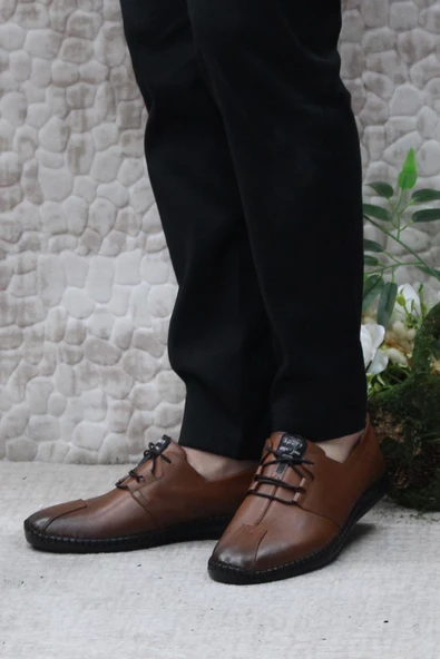 Mehmet Mete 42070 Çok Yumuşak Hafif İç Ve Dış Hakiki Deri Erkek Ayakkabı - Resim 9