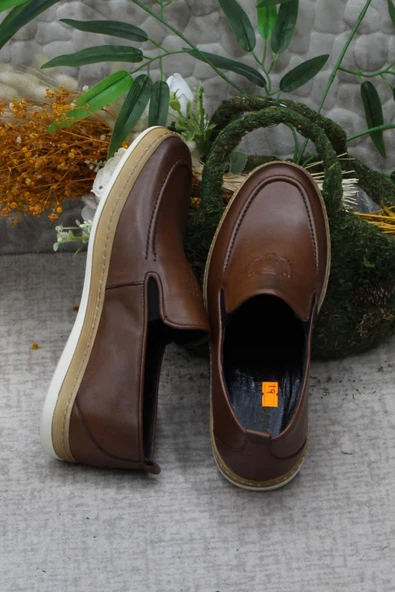 Mehmet Mete 24242 Bordolli Yumuşak Hafif İç Ve Dış Hakiki Deri Erkek Ayakkabı - Resim 12