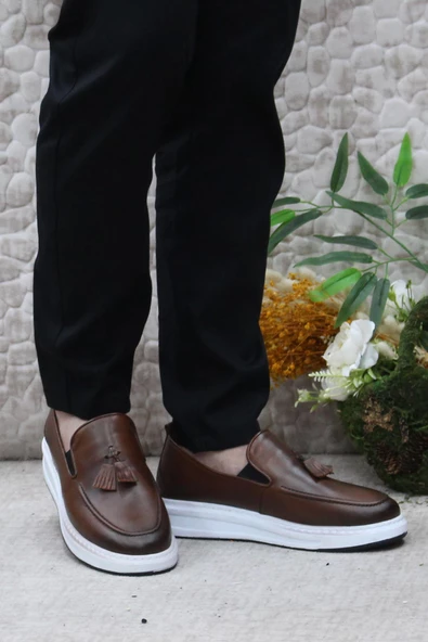 Mehmet Mete 54242 Hafif Rahat İç Ve Dış Hakiki Deri Erkek Ayakkabı - Resim 8