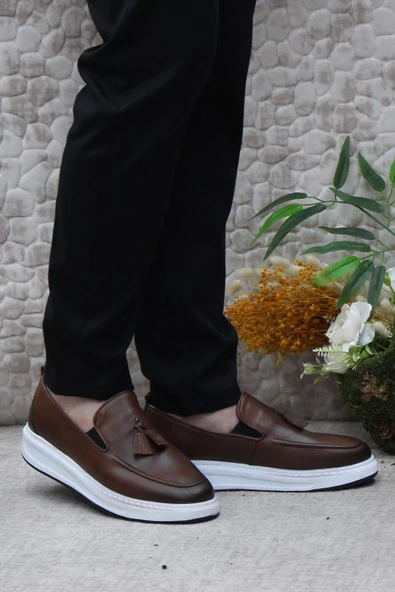 Mehmet Mete 54242 Hafif Rahat İç Ve Dış Hakiki Deri Erkek Ayakkabı - Resim 7