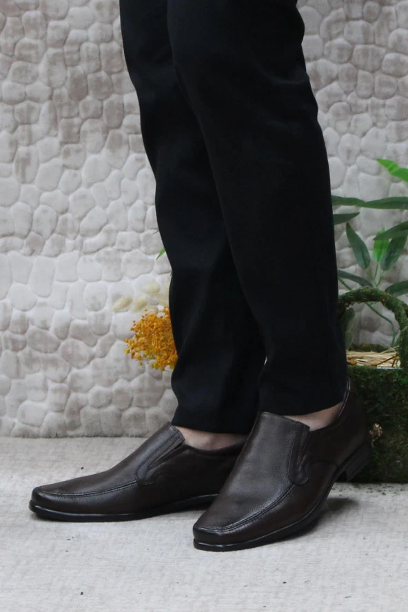 Mehmet Mete 42201 Rahat Hafif Poli Taban İç Ve Dış Hakiki Deri Erkek Ayakkabı - Resim 3