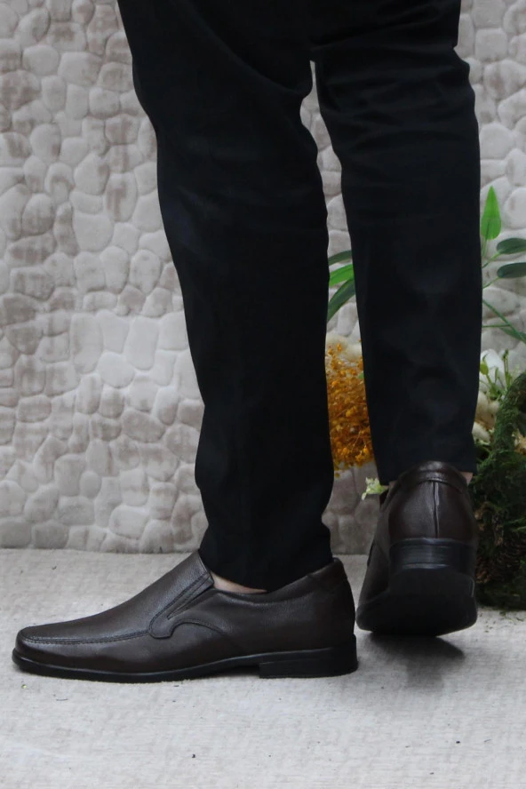 Mehmet Mete 42201 Rahat Hafif Poli Taban İç Ve Dış Hakiki Deri Erkek Ayakkabı - Resim 4