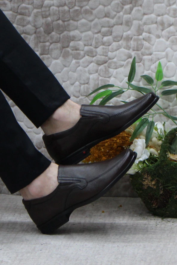 Mehmet Mete 42201 Rahat Hafif Poli Taban İç Ve Dış Hakiki Deri Erkek Ayakkabı - Resim 5