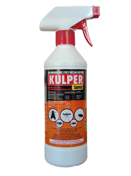 Kulper Kullanıma Hazır Haşere Öldürücü Sprey | 500 ml