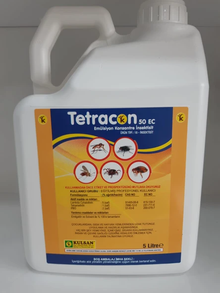 Tetracon 50 EC Kokulu Haşere Öldürücü | 5 Litre ürün görseli 1