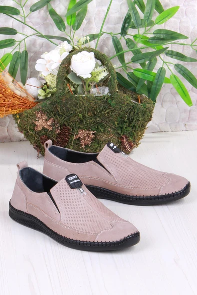 Mehmet Mete 42085 Bordolli Nubuk Çok Yumuşak İç Ve Dış Hakiki Deri Erkek Ayakkabı - Resim 12