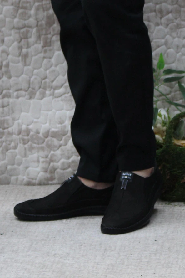 Mehmet Mete 42085 Bordolli Nubuk Çok Yumuşak İç Ve Dış Hakiki Deri Erkek Ayakkabı - Resim 3