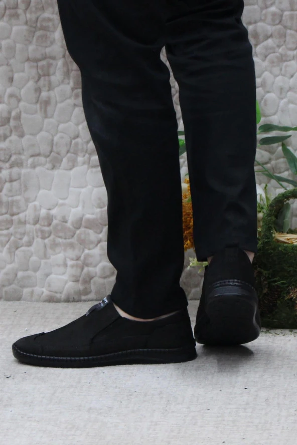 Mehmet Mete 42085 Bordolli Nubuk Çok Yumuşak İç Ve Dış Hakiki Deri Erkek Ayakkabı - Resim 4