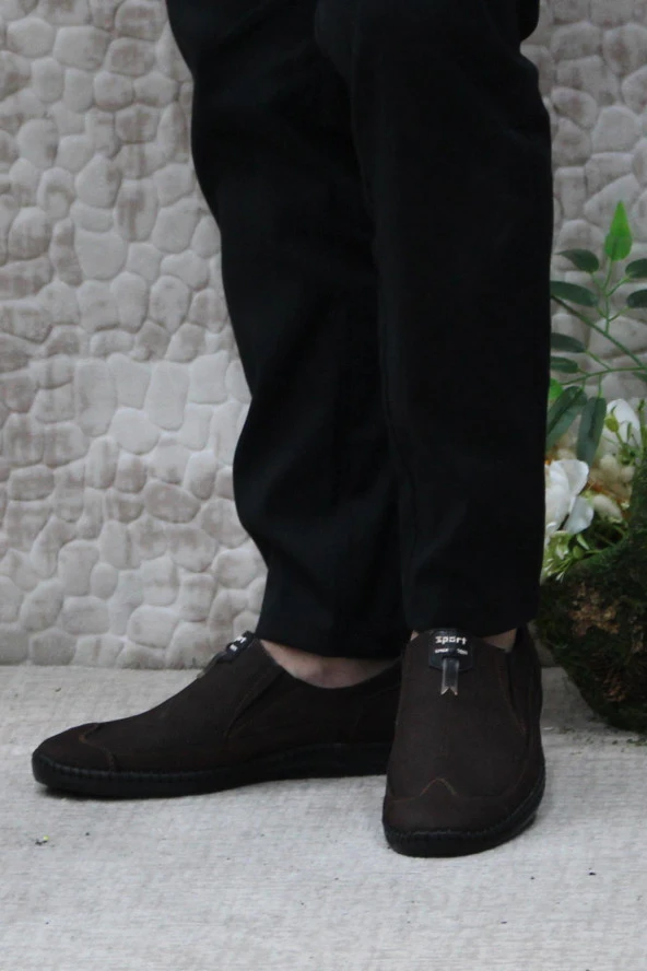 Mehmet Mete 42085 Bordolli Nubuk Çok Yumuşak İç Ve Dış Hakiki Deri Erkek Ayakkabı - Resim 8