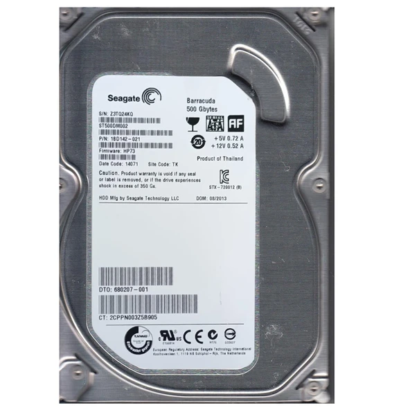 SEAGATE ST500DM002 ST 500 GB SATA HARDDİSK REFRESH - 2