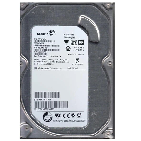SEAGATE ST500DM002 ST 500 GB SATA HARDDİSK REFRESH - 3