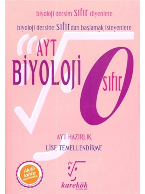 AYT BİYOLOJİ SISIF  LİSE TEMELLENDİRME  KAREKÖK
