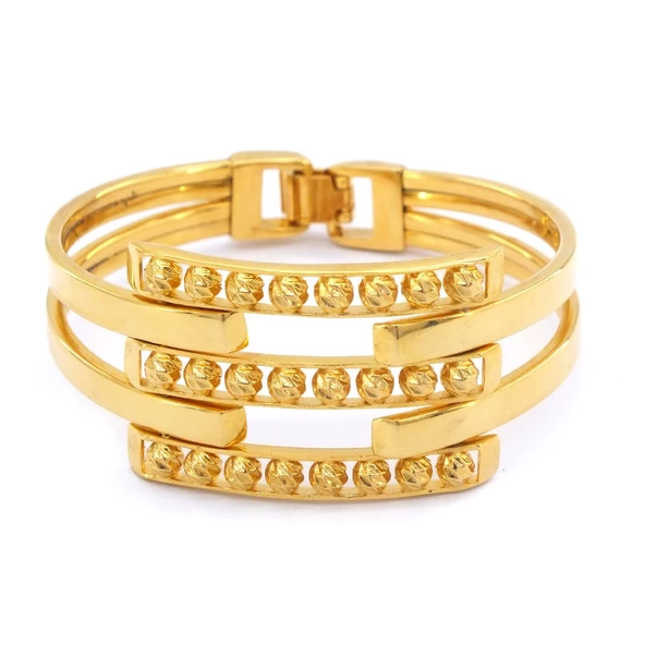 FerizZ Altın Kaplama Dorikalı Kadın Kaburga Kelepçe KB-126 ürün görseli