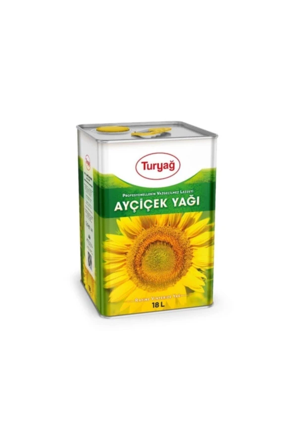 TURYAĞ Turyağ Ayçiçek Yağı 18 Lt Tnk