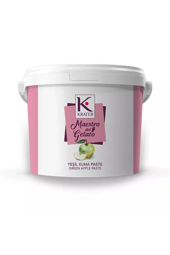 KRATER Paste Yeşil Elma 3 Kg.