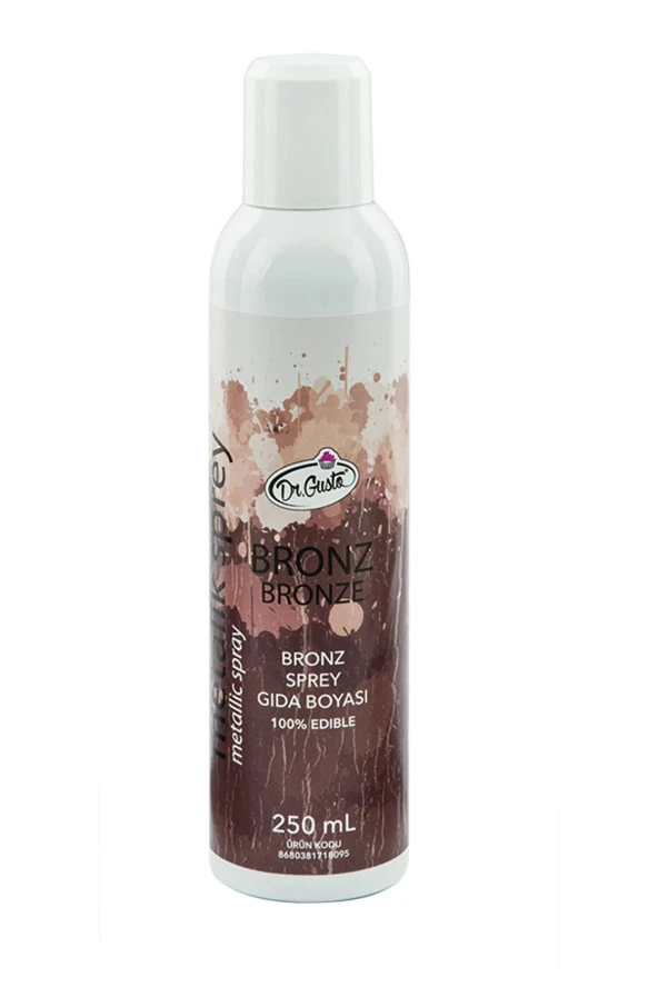 DR. GUSTO Metalik Bronz Sprey Boya 250Ml