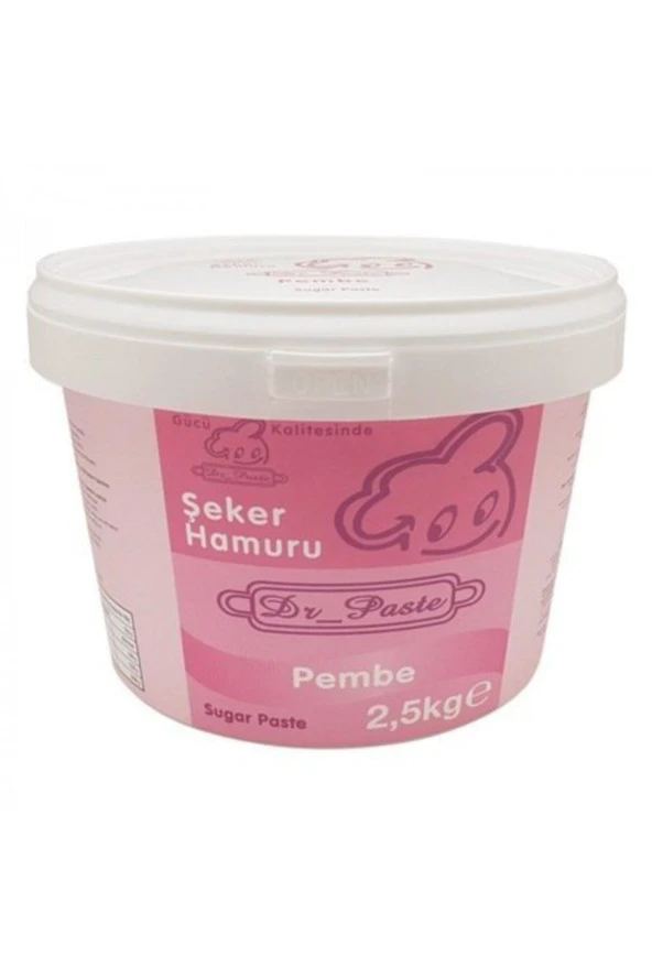 PASTA STORE Dr Paste Şeker Hamuru 2.5 Kg - Pembe