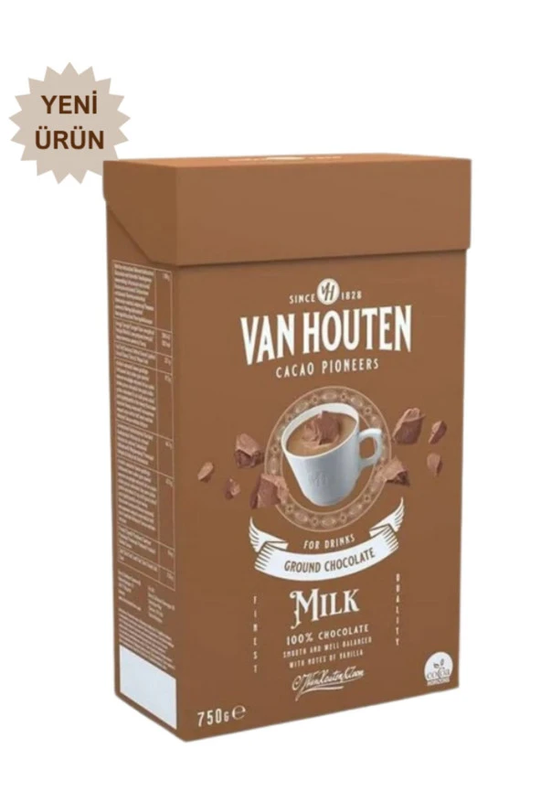 CALLEBAUT Van Houten Sütlü Çikolata Tozu 750 Gr