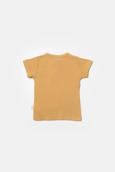 Bebek 2'li Tişört, %50 Bambu - %50 Organik Pamuk, Bebek ve Yenidoğan Serisi - CSYB9022 - 6