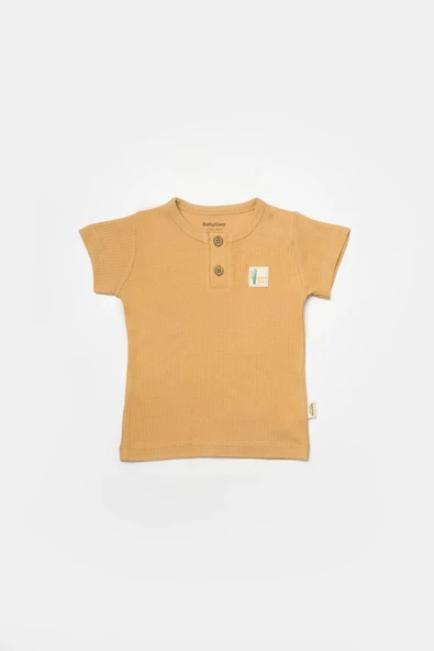 Bebek 2'li Tişört, %50 Bambu - %50 Organik Pamuk, Bebek ve Yenidoğan Serisi - CSYB9022 - 5