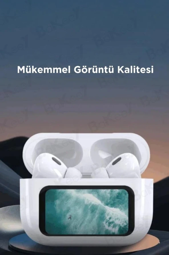 Dokunmatik Ekranlı Kablosuz Bluetooth Kulaklık Tüm Cihazlara Uyumlu Dil Destekli Oyuncu Kulaklık - 7