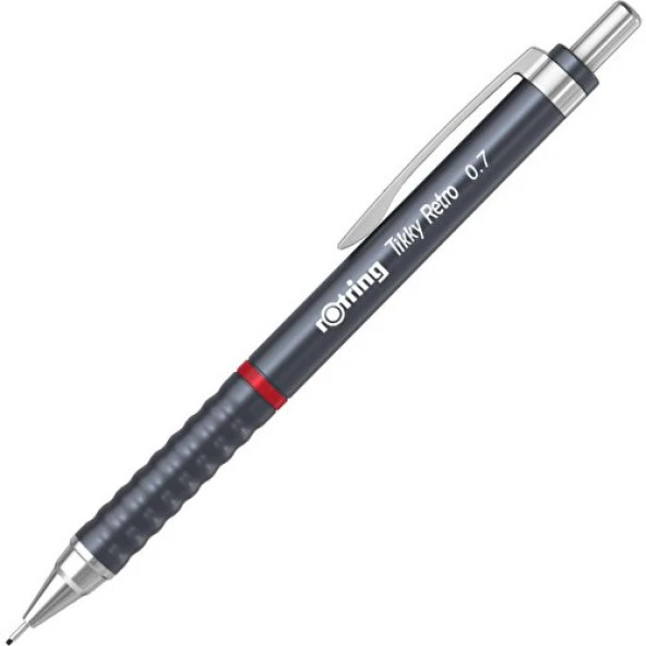 Rotring Versatil Kalem Tıkky  0.7 Retro Metalik Gri 2202570