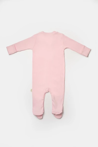 Bebek 2'li Paçalı Tulum, %50 Bambu - %50 Organik Pamuk, Bebek ve Yenidoğan Serisi - CSYB9033 - 6