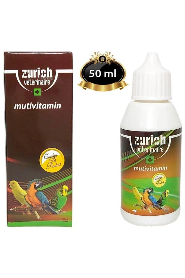 ZÜRİCH BİRD MULTİVİTAMİN 50 ML