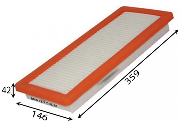 HAVA FİLTRESİ P207-P208-P307-P308-P508-P3008-P5008-C4-C5-GRANDLAND-DS3-DS4-DS5-MINI R56 R60 1.6 16V VTI-THP-A16XHL ürün görseli 1