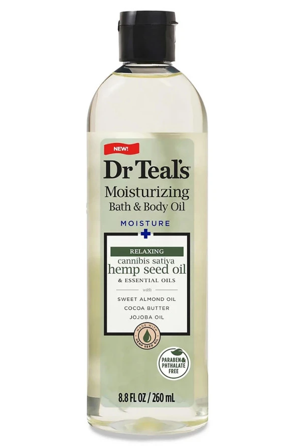 Dr.Teals Relaxing Nemlendirici Banyo ve Vücut Yağı 260ML