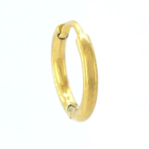 Altın Kaplama Halka Küpe 1,5 CM Halka Küpe UNK-709