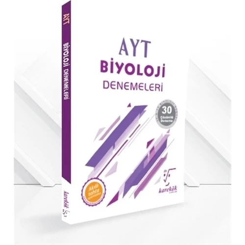 KAREKÖK AYT BİYOLOJİ 30 DENEME SINAVI