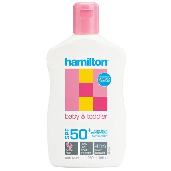 Hamilton Baby & Toddler Güneş Koruyucu Losyon SPF50+ 250 ml