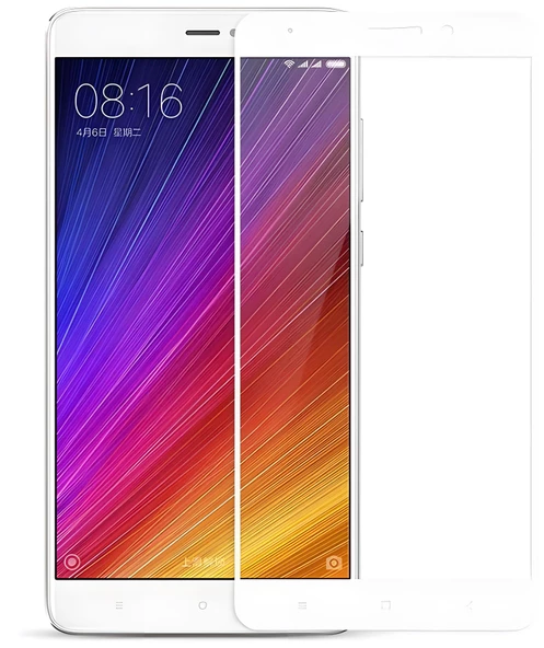 Xiaomi Mi 5S Plus Ekranı Tam Kaplayan Düz Cam Koruyucu - Resim 4