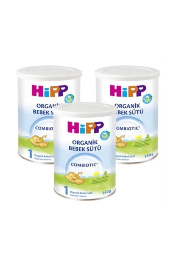 HİPP ORGANİK Hipp 1 Organik Combiotic Bebek Sütü 350 Gr - 3'lü