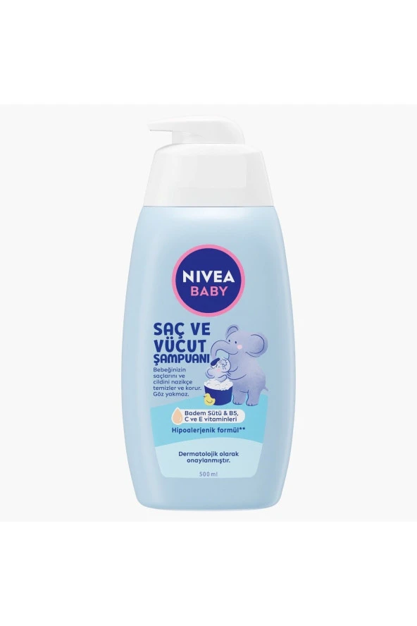 NİVEA BABY NİVEA BABY SAÇ VE VÜCUT ŞAMPUANI 500ML