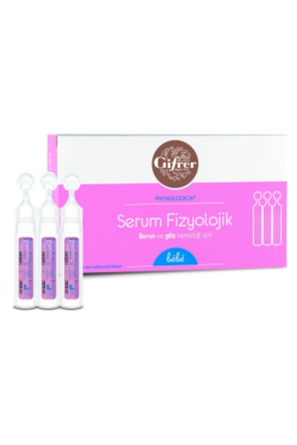 Gifrer Physiologica 5 ml 20'li Flakon Serum Fizyolojik