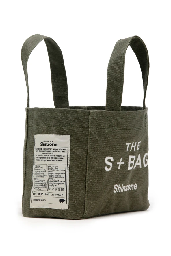 Kadın S+Bag Gündelik Geniş Yeşil Çanta - 2